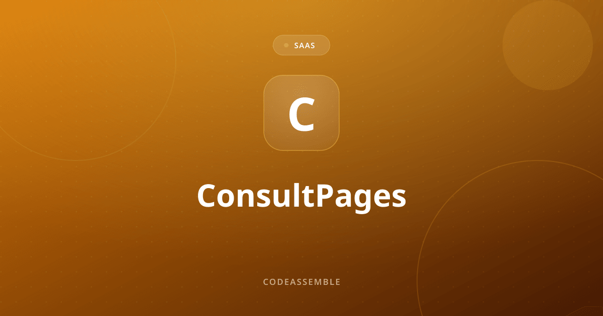 ConsultPages — Turn inquiries into paid consultations