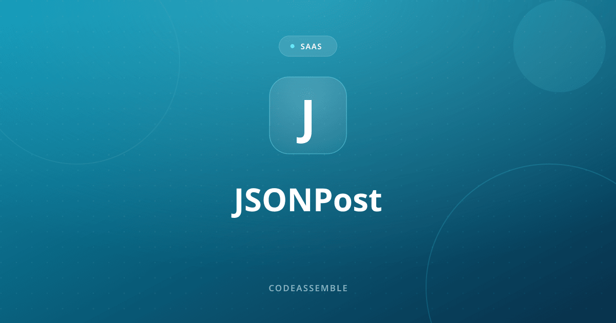 JSONPost — Every JSON tool you need, in one place